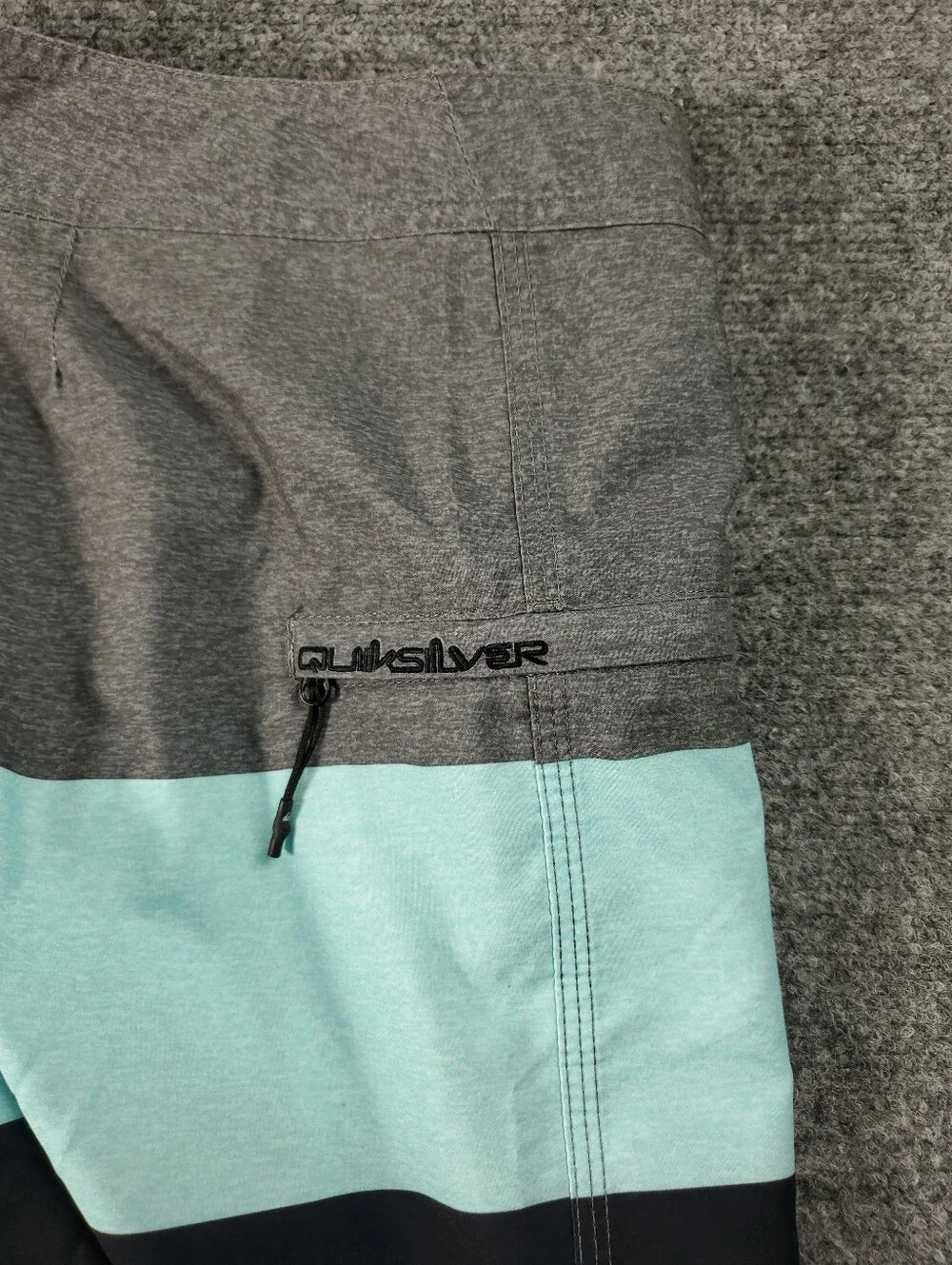 Quiksilver Boardshorts 31 Unlined Swim Trunks Dry Flight Water Repellent